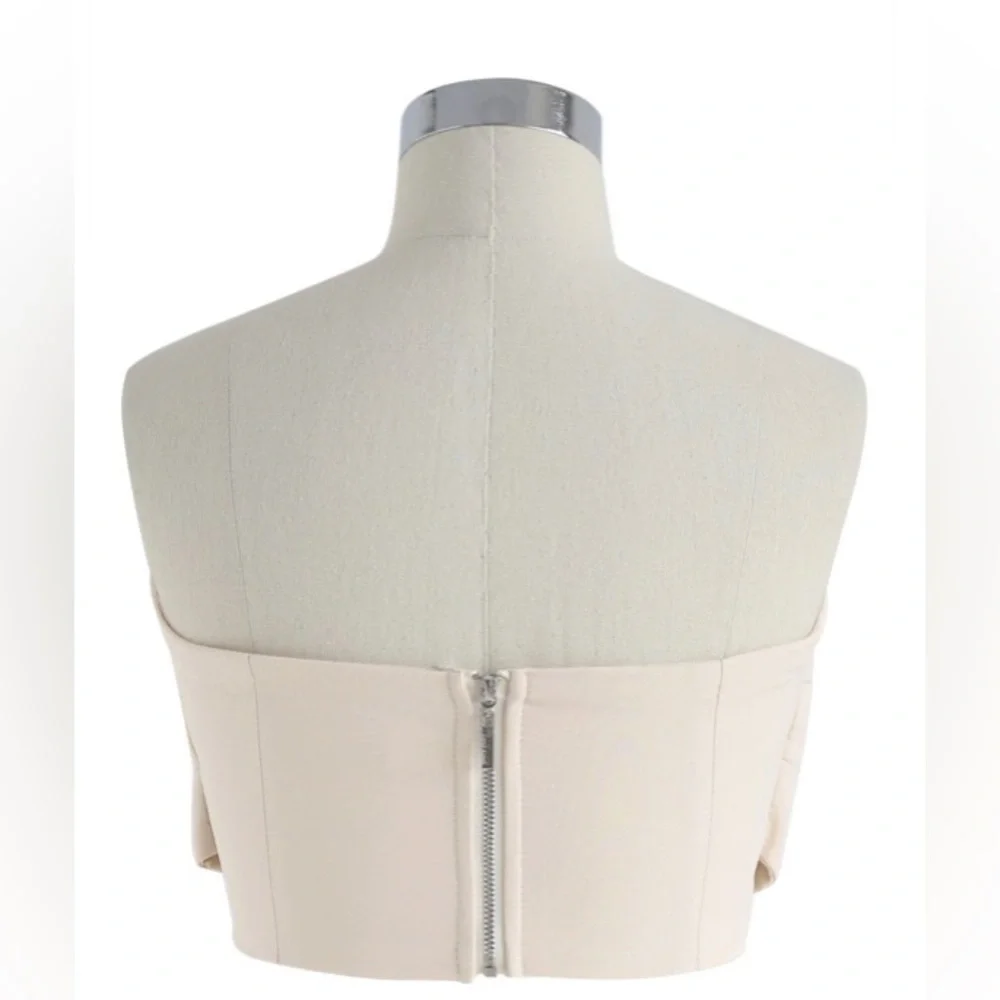 Sweet knot bustier top - Picture 2 of 3